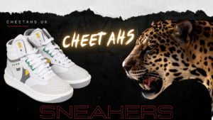 White Servis Cheetah High Top Sneakers